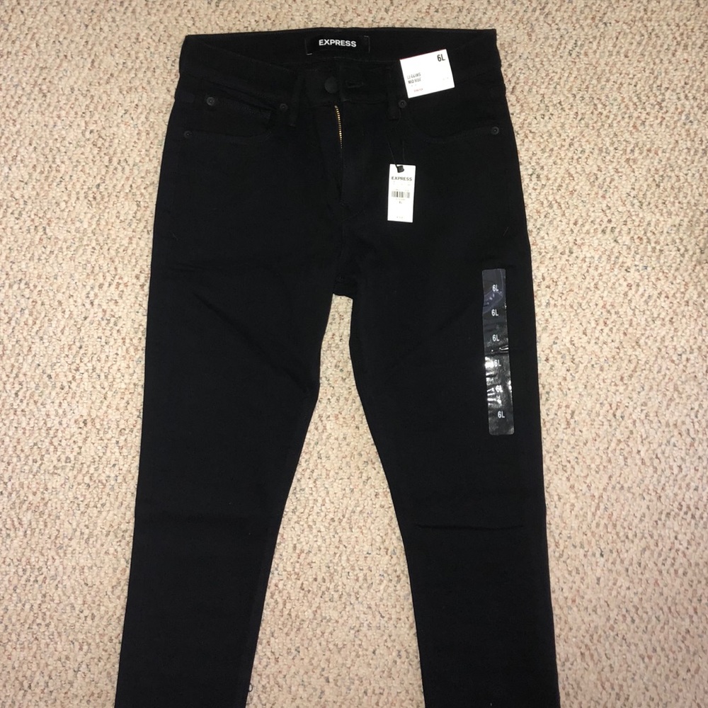 Black Express skinny jeans